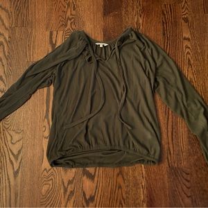 Lucky Brand Army Green Top